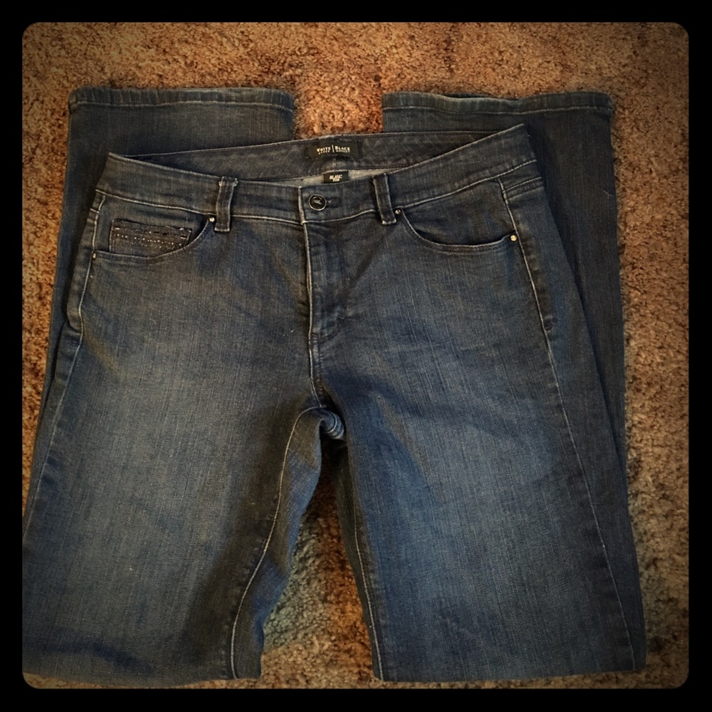 White House Black Market Boot leg jeans