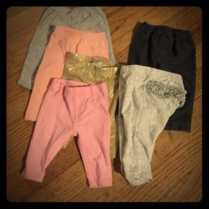 BABY GIRL SKINNY PANTS (0-3)