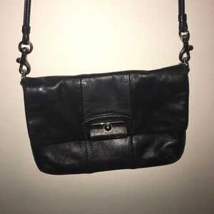 Black Coach crossbody bag