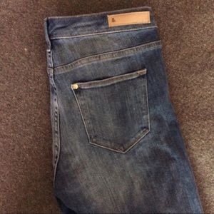 H&M Jeans - H&M Patched Skinny Jeans with Raw Edges H&M Jeans - H&M Patched Skinny Jeans with Raw Edges