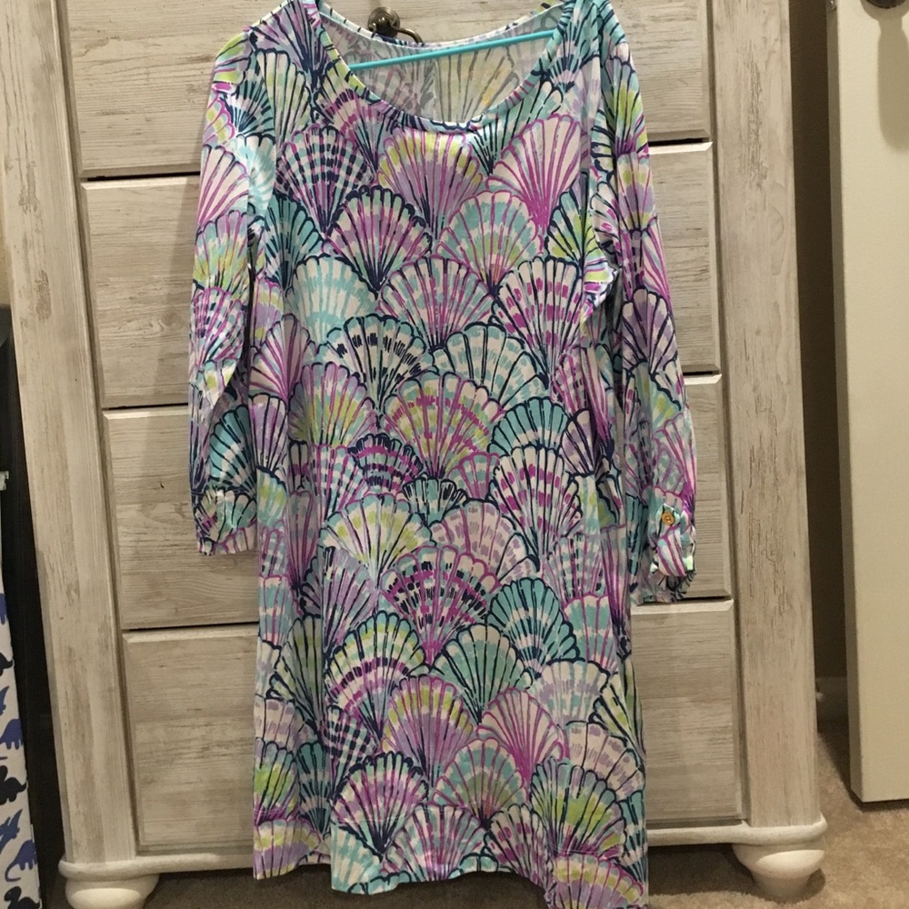 Linden a line tshirt dress oh shello