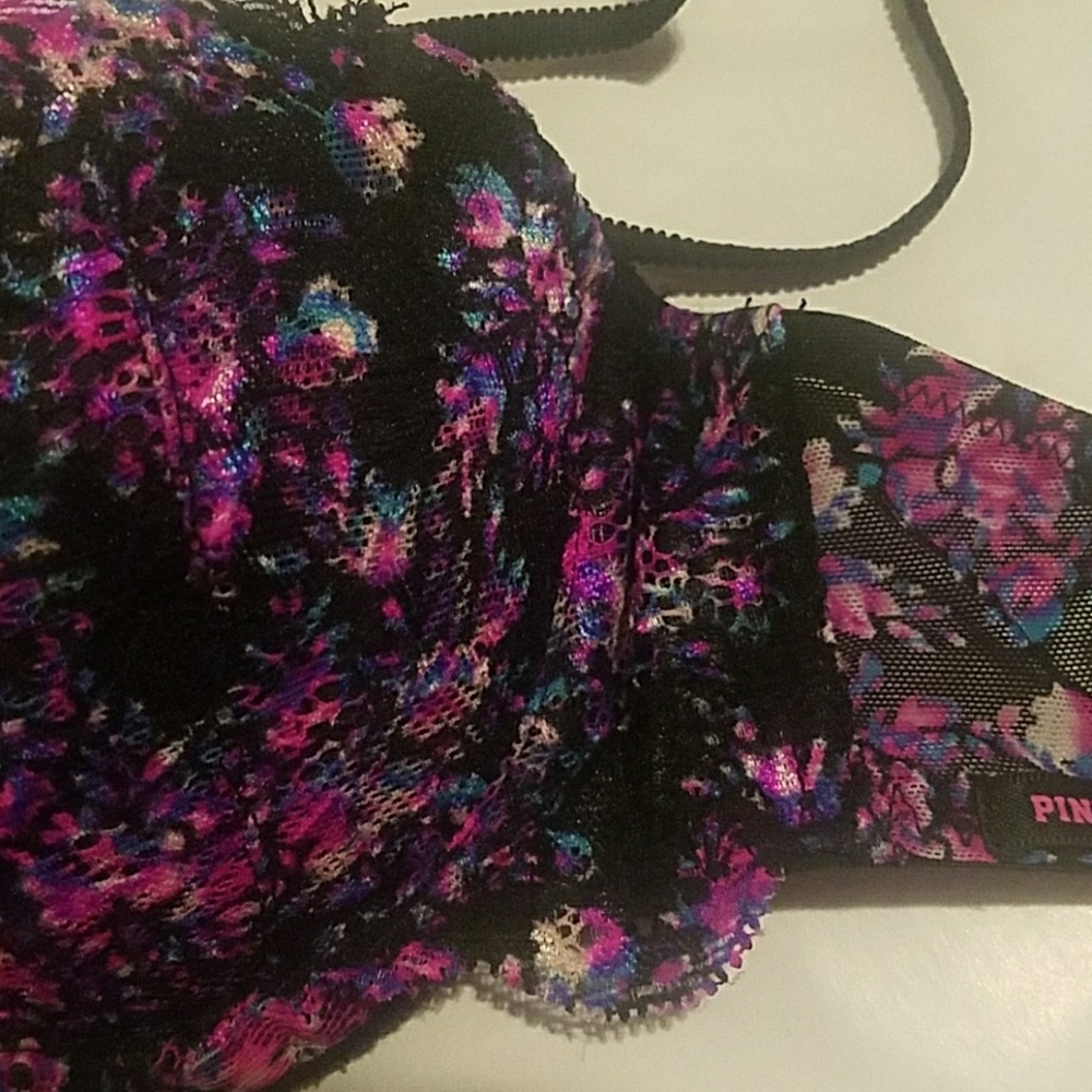 Pink Victoria's secret pushup