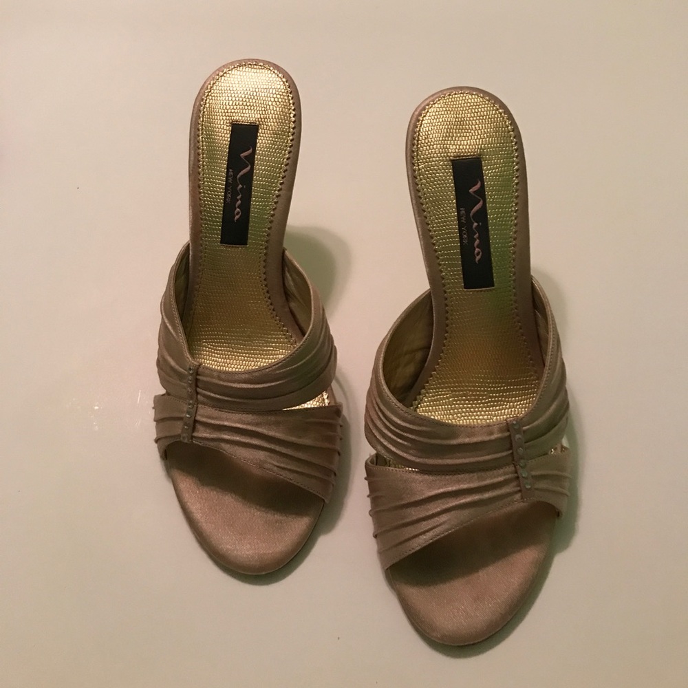 Nina Gold heels