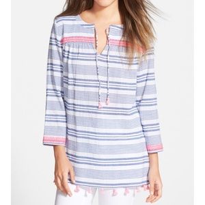 NWT Vineyard Vines Bungalow Striped Tunic Top