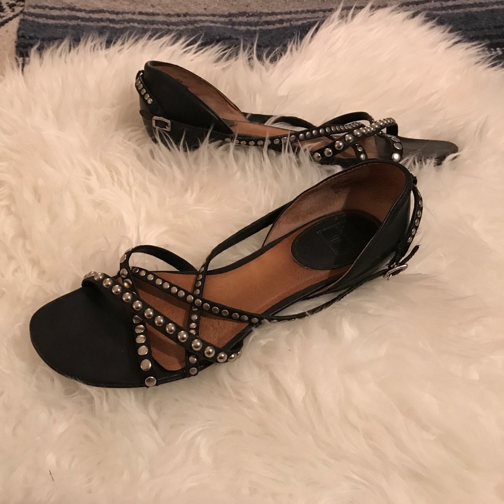 FRYE studded sandals