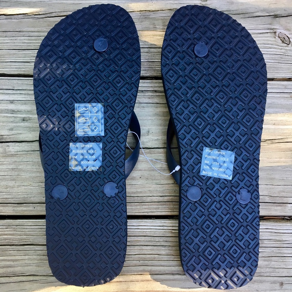 NEW! Tory Burch Heart Flipflops - Picture 3 of 3
