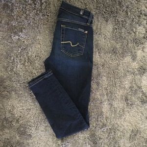 7 For All Man Kind Skinny Jeans