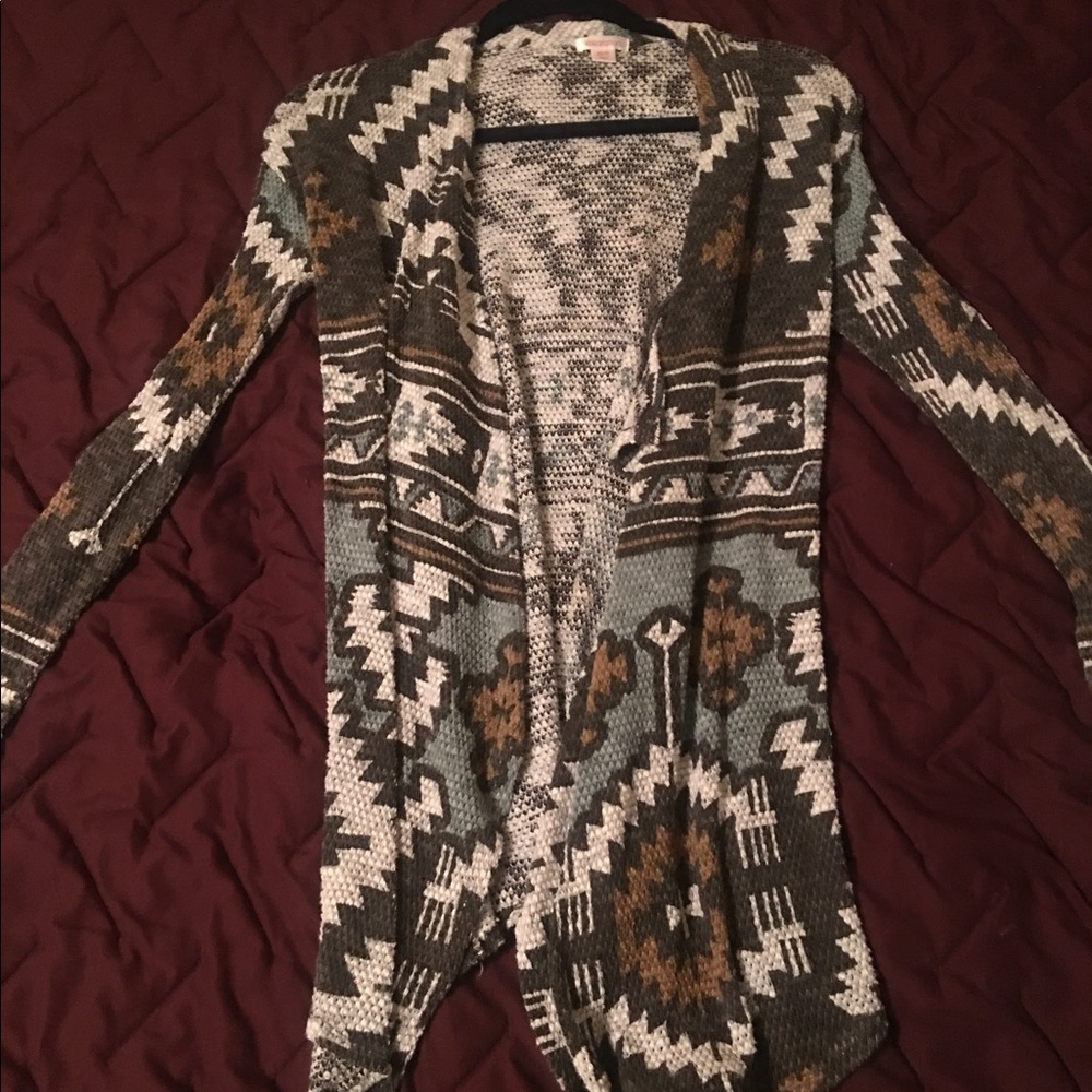 Target Aztec Print Cardigan