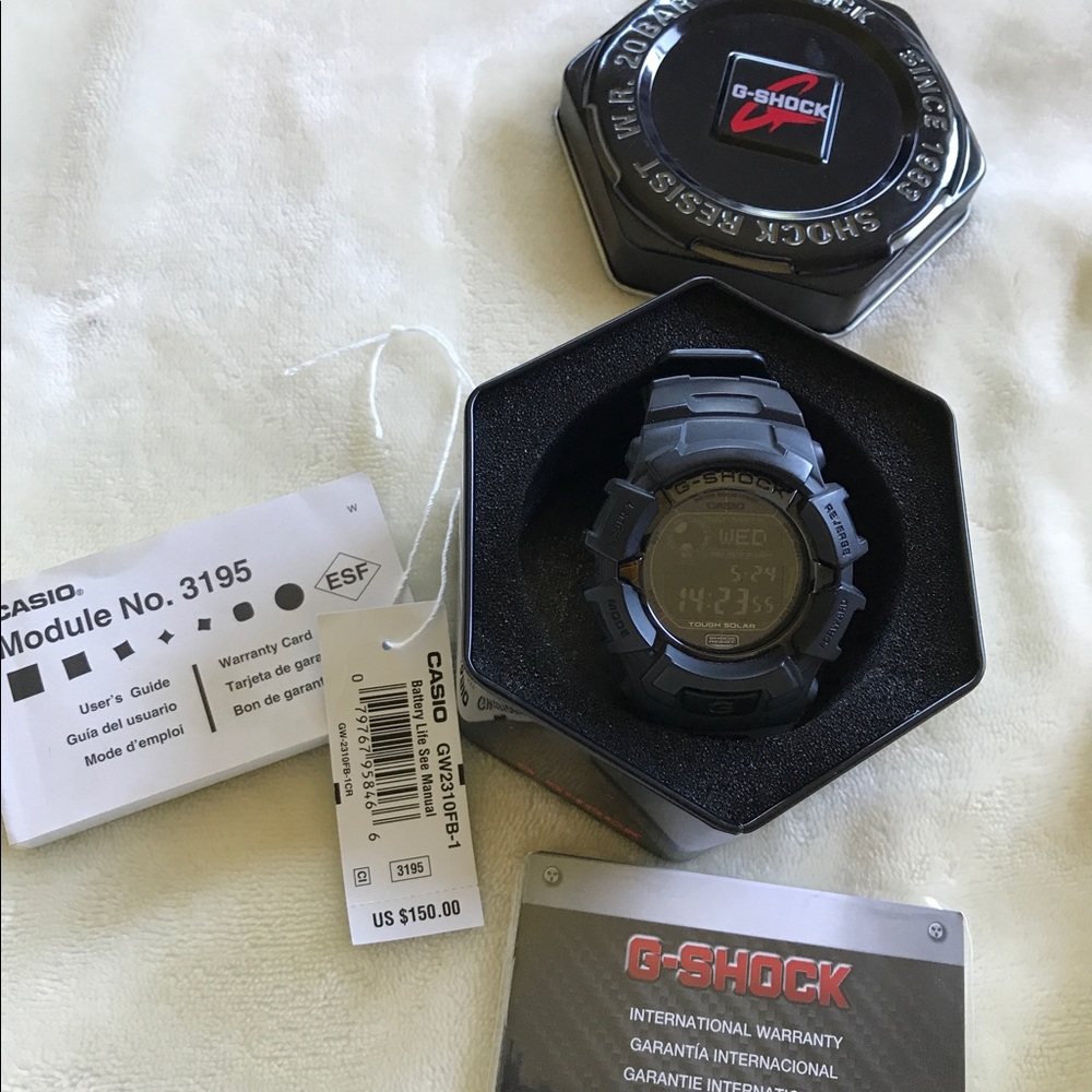 Casio Gshock solar watch