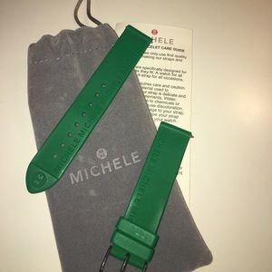 Michele strap 18 mm silicone