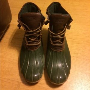 Sperry Top-sider women's saltwater duck/rain boot