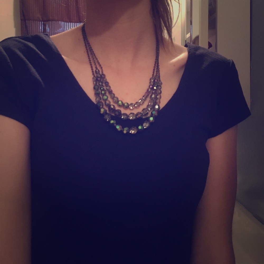 Multi layered bracelet and necklace bundle