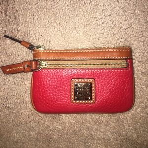 Dooney & Bourke pebble grain Coin Case
