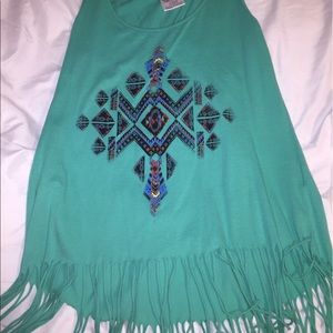 Fringe tank top!