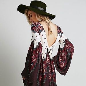 Backless vintage style dress