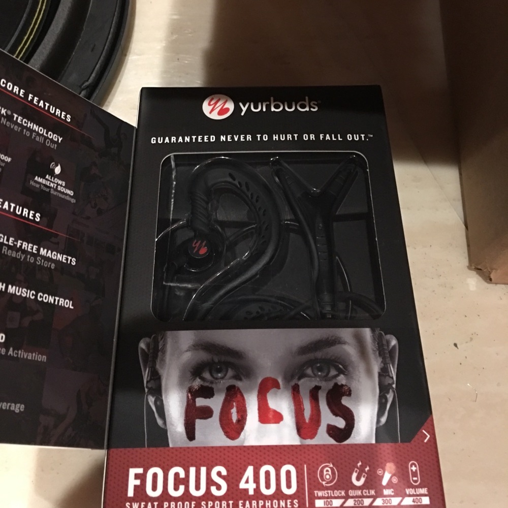 Yurbuds earphones