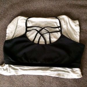 Tops - Cute Basic Strappy Bralette/Crop Top Tops - Cute Basic Strappy Bralette/Crop Top