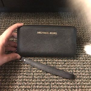 MK Black Wallet