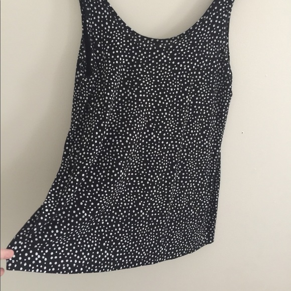 Lane Bryant Polka-dot Ballet Tank - Picture 2 of 3