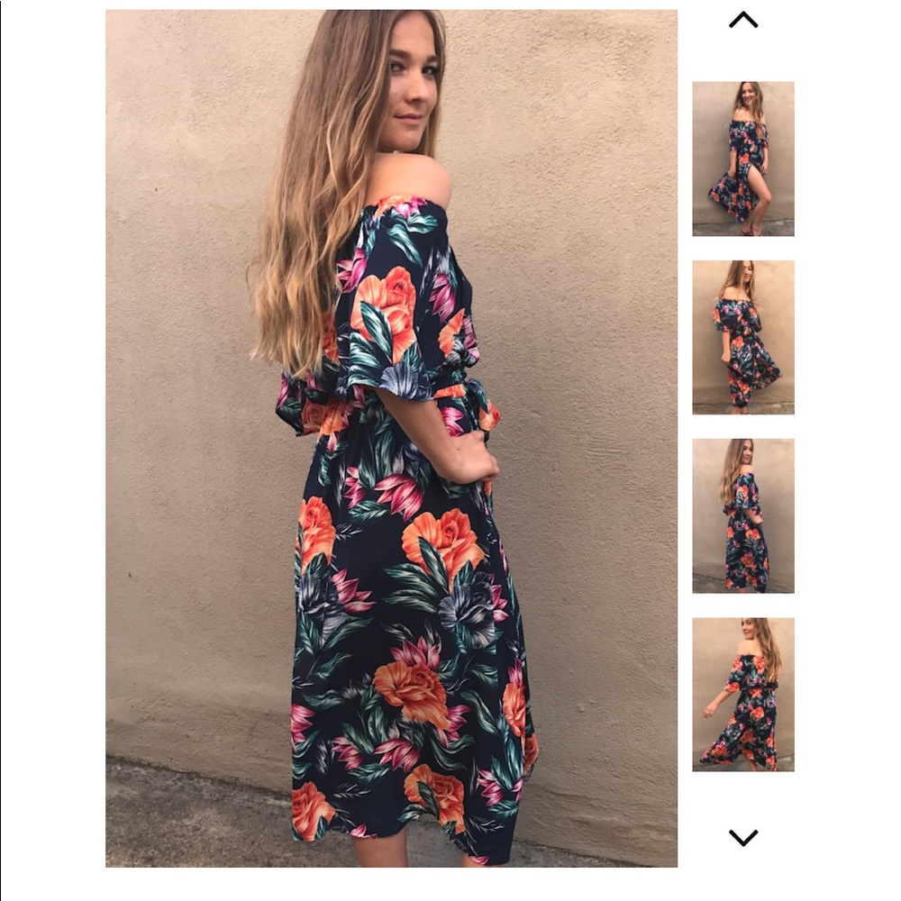LAST 1️⃣ Off Shoulder Dress - Picture 5 of 8