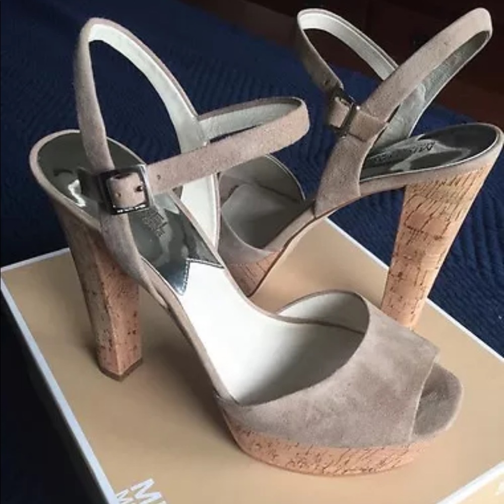 Michael Kors Suede Sandals