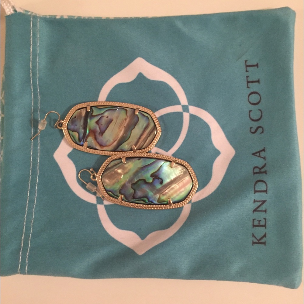 Kendra Scott Danielle Earrings in Abalone Shell