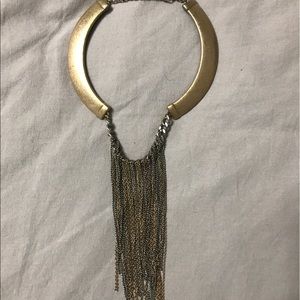 Statement Gold & Silver necklace!