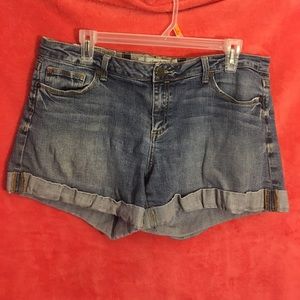 Jean shorts