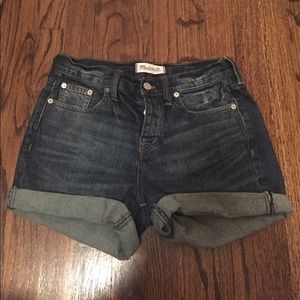 Madewell denim shorts