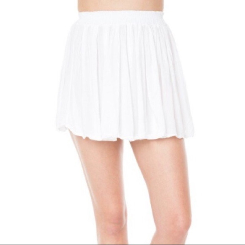 White Luma Brandy Melville skirt