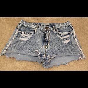 Jean shorts