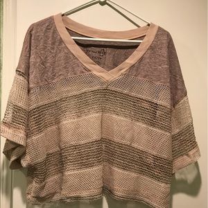 Free people crop top v neck