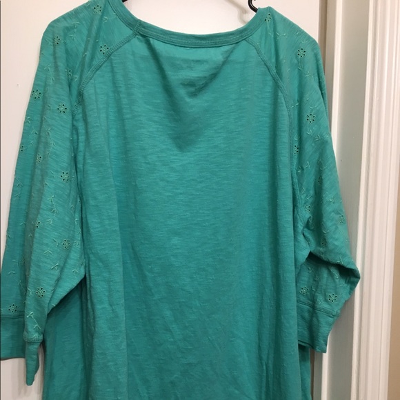 Teal top - Picture 2 of 2