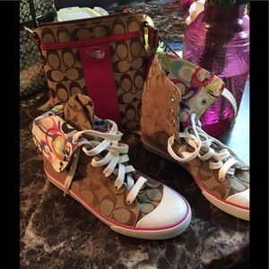 Coach boots,sandals and sneakers