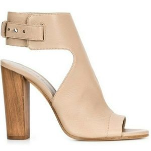 Vince Addie Heeled Peep Toe Bootie