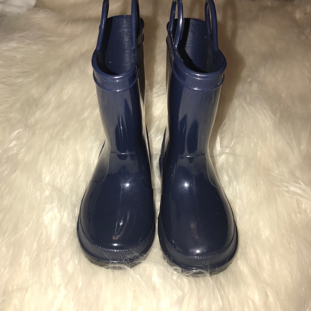 Dark Navy Blue Rain Boots size 5 🌧