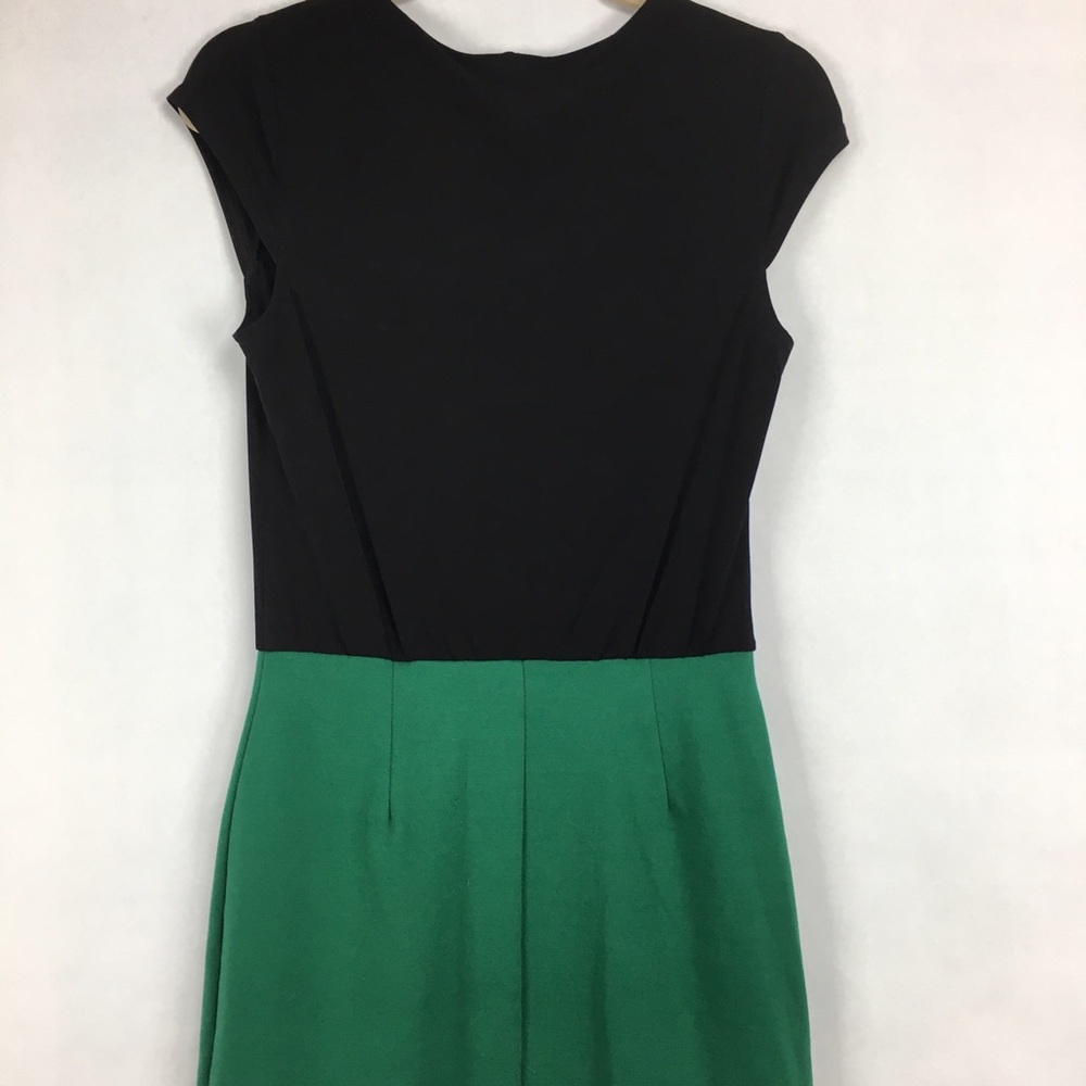 Black dress with green skirt - Picture 4 of 6