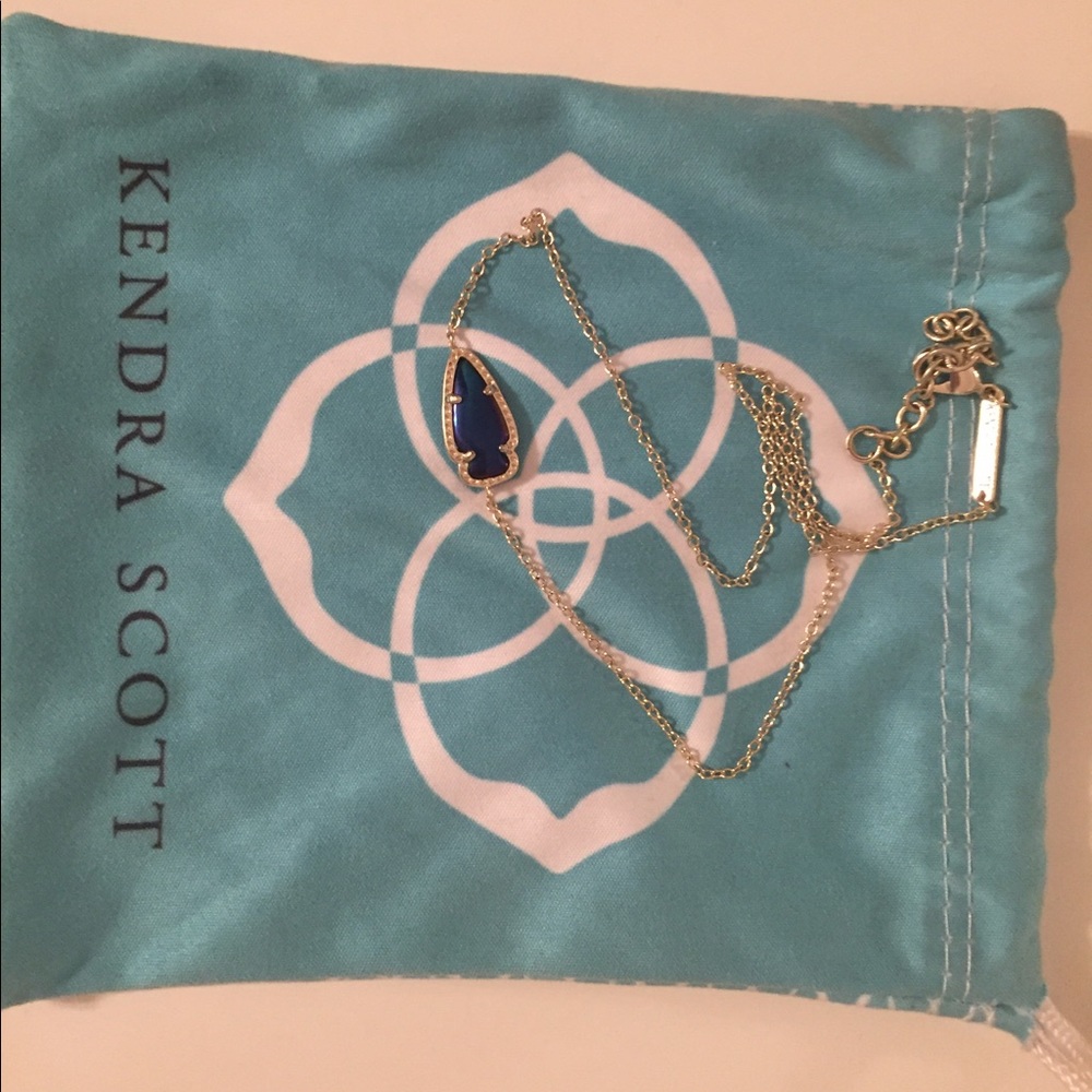Kendra Scott Iridescent Pendant Necklace