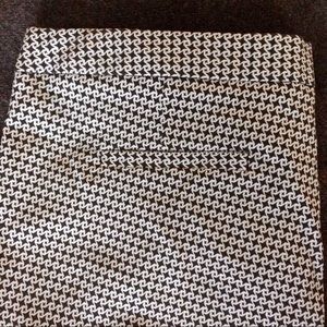 Dorothy Perkins Pants - Black & White Patterned Skinny Trouser Pants Dorothy Perkins Pants - Black & White Patterned Skinny Trouser Pants