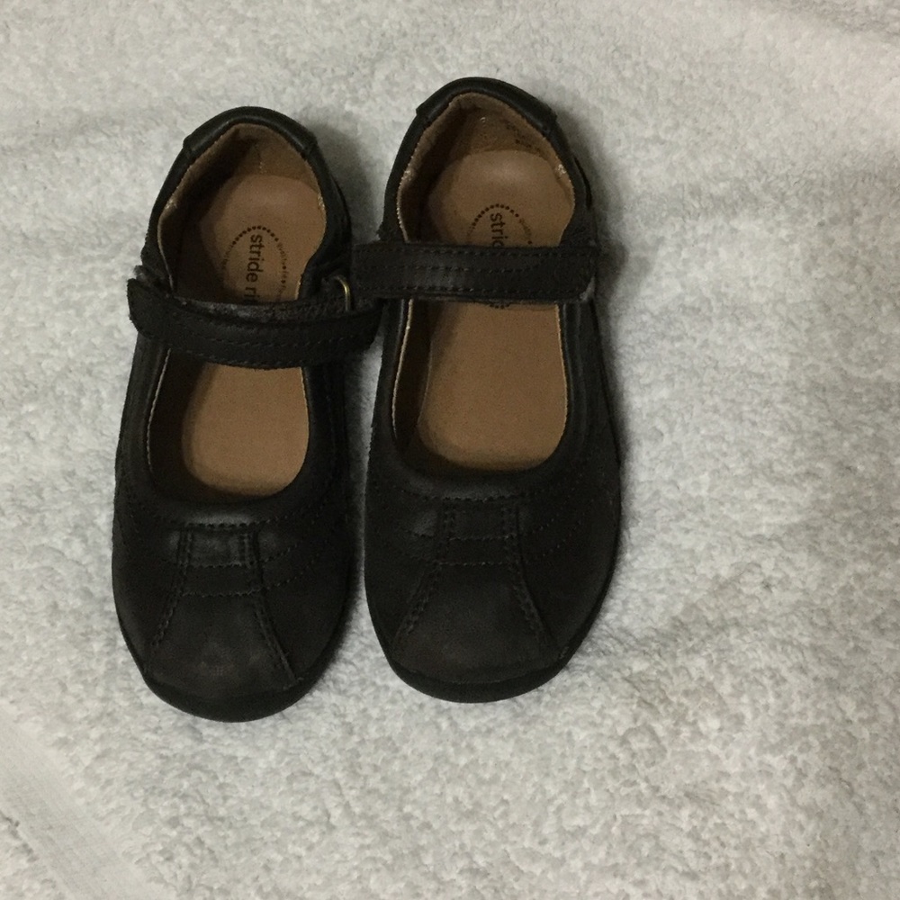 Stride Rite Brown Leather girls shoes size 10M