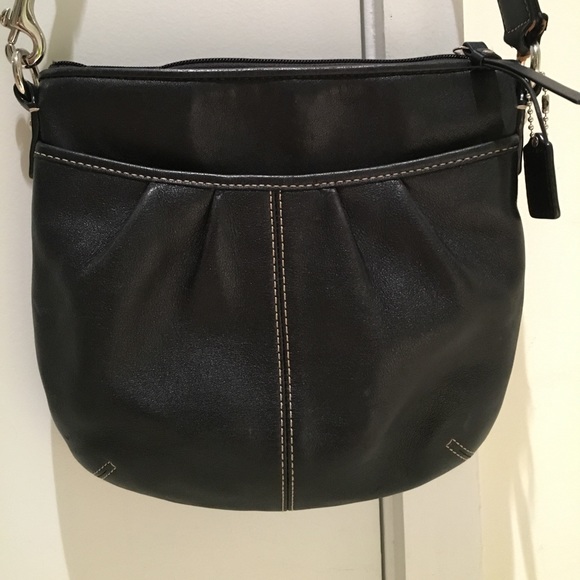 Coach North South Small Black Crossbody Bags Dpv