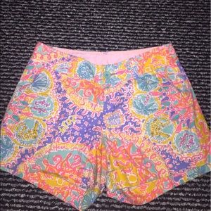 "Written In the Sun" Lilly Pulitzer short size 00