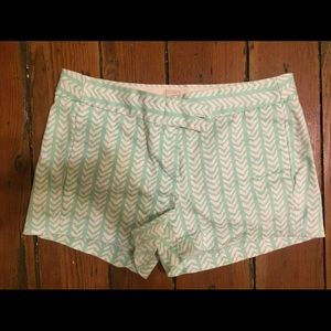 J. Crew Mint Chino Shorts