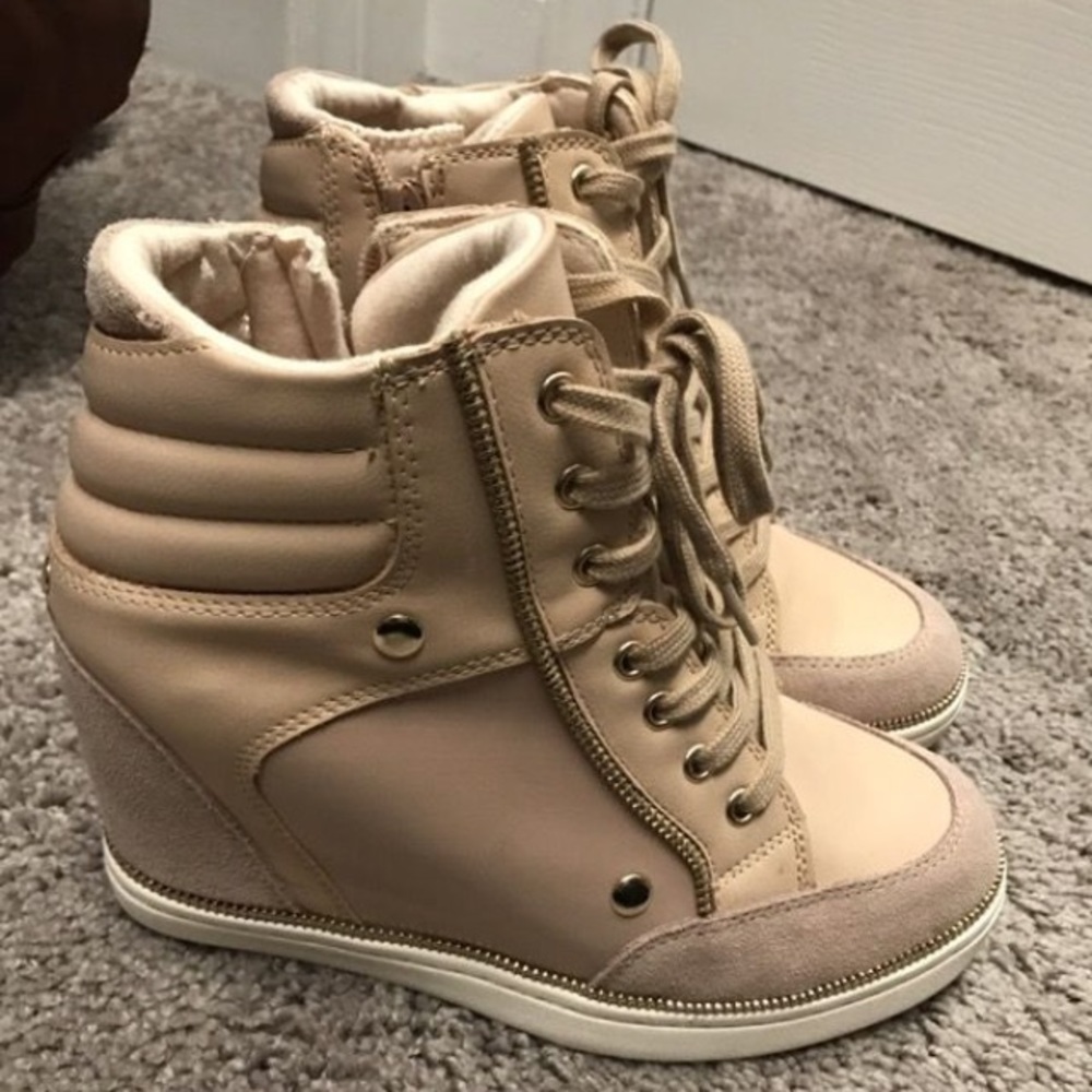 Aldo Sneaker Wedge Boots
