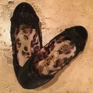Sam Edelman Black Flats