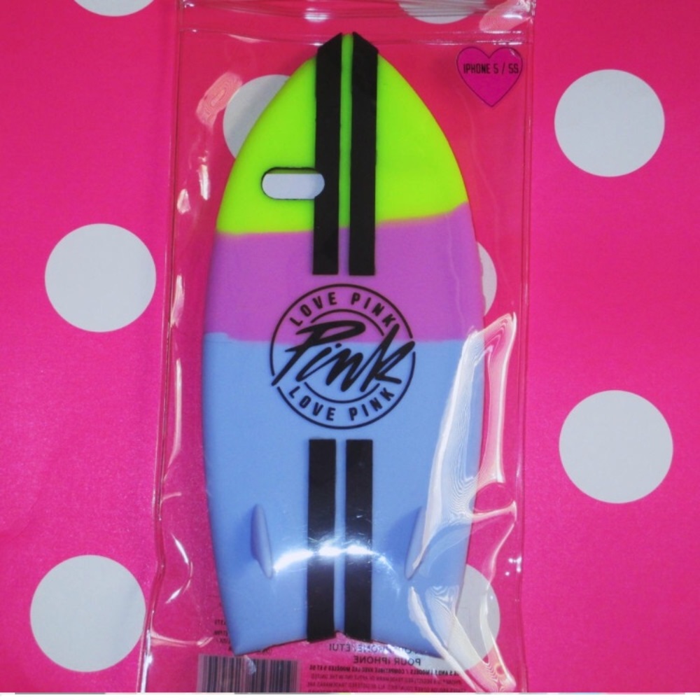 ❌SALE❌♡Pink surf board phone  case♡