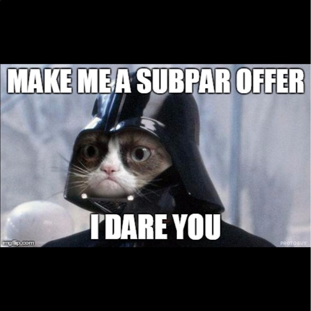 I ❤️Grumpy Cat!!  No lowball offers please