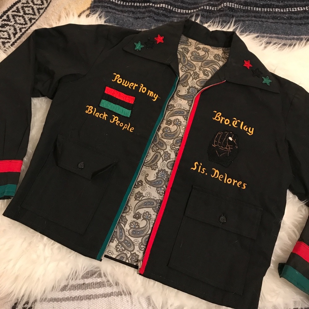 BLACK POWER vintage jacket ✊🏾AMAZING