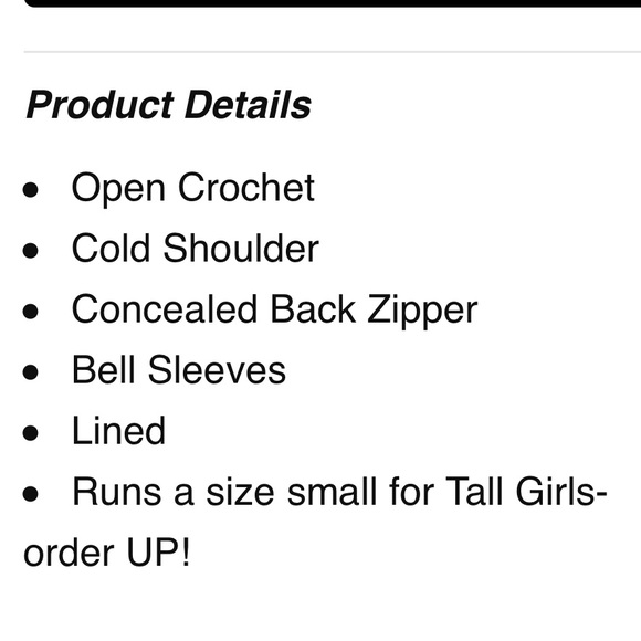 LAST 1️⃣ Open shoulder Crochet Romper - Picture 6 of 7