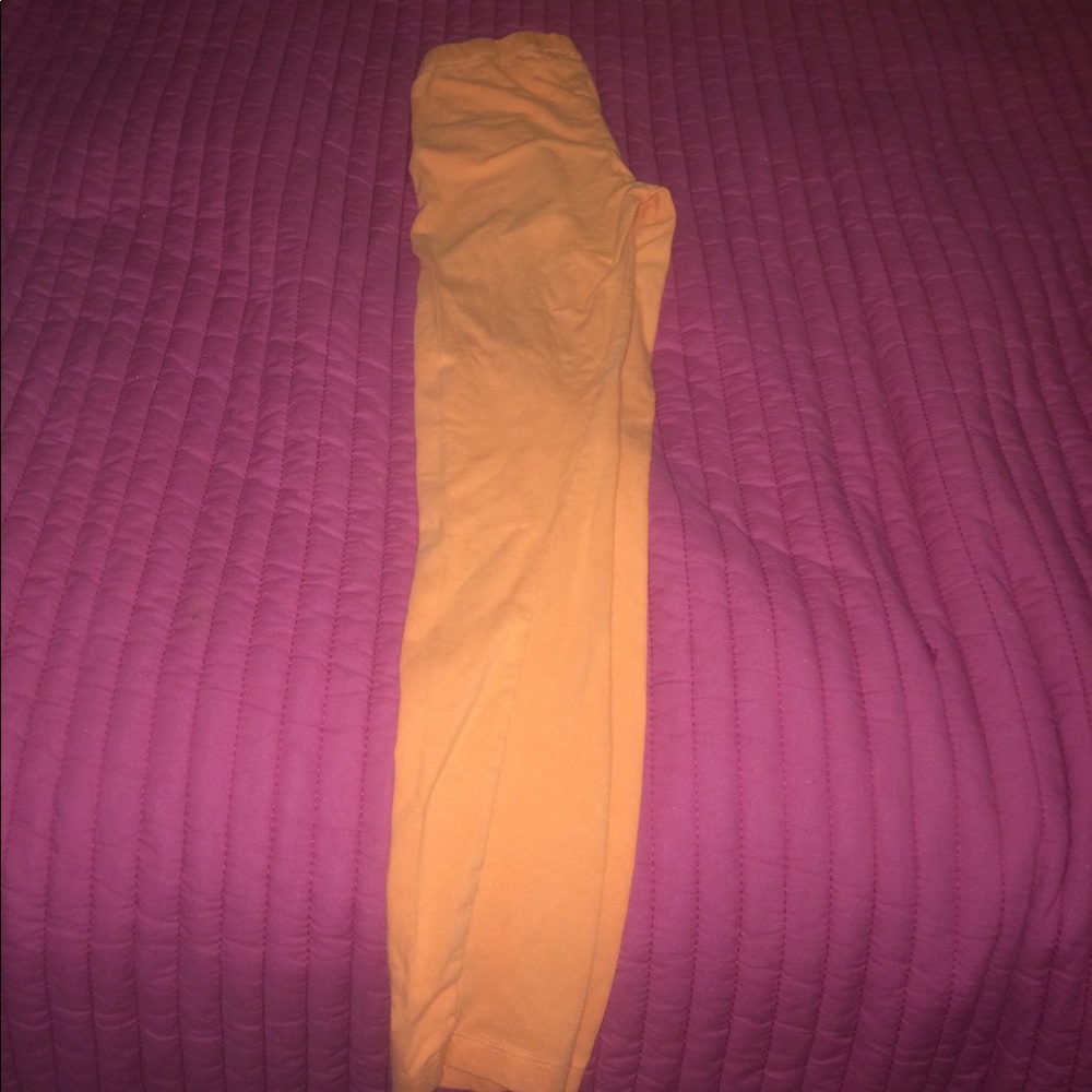 Orange Rue 21 Tights